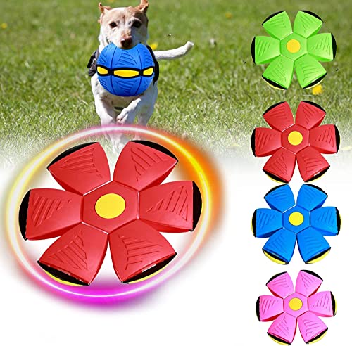 YeahBoom UFO Magische Fliegende Untertasse Kugel,Ball Frisbee,Frisbee Ball Hundespielzeug,Outdoor Spielzeug Hund,Fliegende Untertasse Ball Hund,Bälle für Hunde,Hund Frisbees von YeahBoom