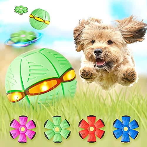 YeahBoom UFO Magische Fliegende Untertasse Kugel,Ball Frisbee,Frisbee Ball Hundespielzeug,Outdoor Spielzeug Hund,Fliegende Untertasse Ball Hund,Bälle für Hunde,Hund Frisbees von YeahBoom