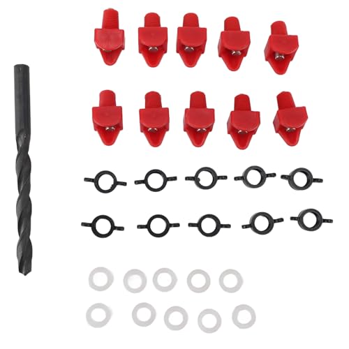 Hühnerwassernippel für Rohreimer, Automatisches Geflügel -Wasserer -Kit mit Plastikdüse, Vielseitige Trinklösung für Geflügelbedürfnisse, Sorgen Sie für Sauberes Wasser Hühnerwassernippel für Rohreimer, Automatisches Geflügel -Wasserer -Kit mit Plastikdüse, Vielseitige Trinklösung für Geflügelbedürfnisse, Sorgen Sie für Sauberes Wasser von Yechiry