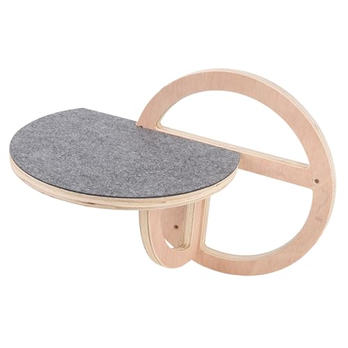 Katzen-Wandregal, Runde, Sichere Katzen-Wandstange aus Holz für Katzen Zum Schlafen, Klettern und Spielen, Erhöhen Sie die Bewegung der Katze Katzen-Wandregal, Runde, Sichere Katzen-Wandstange aus Holz für Katzen Zum Schlafen, Klettern und Spielen, Erhöhen Sie die Bewegung der Katze von Yechiry