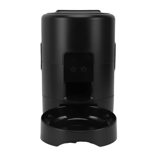 Yechiry 2L Hunde- und Katzenfutter -Fütterungsmaschine Smart Pet Feeding Bowl USB- oder 3 -D -Typ -Batterien Automatische Katzenfutter mit Mobiler App über WLAN für Eigentümer Außerhalb (Black) von Yechiry