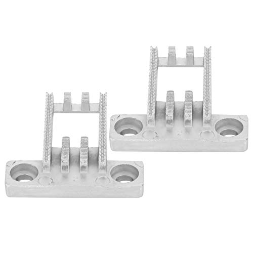 Yechiry 2pcs Feed Dog Ersatzzubehör, Geeignet für 1408, Effizientes Futterstoff für Nähmaschinen -Teil, Kompatibel mit JH5205/5823A, JH8230A/8330A, JHK15 65A von Yechiry