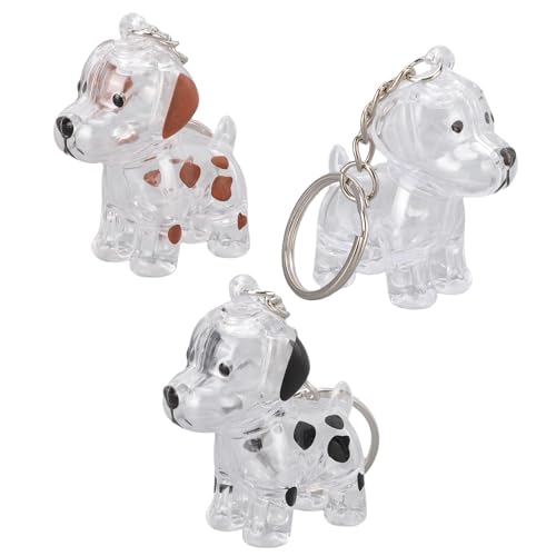 Yechiry 3 Stück Hundehaar-Gedenkkapseln, Schlüsselanhänger zur Aufbewahrung von Tierhaaren mit Versiegelter Flasche, Kompakte Elegante Flasche zur Sammlung von Hundehaaren von Yechiry