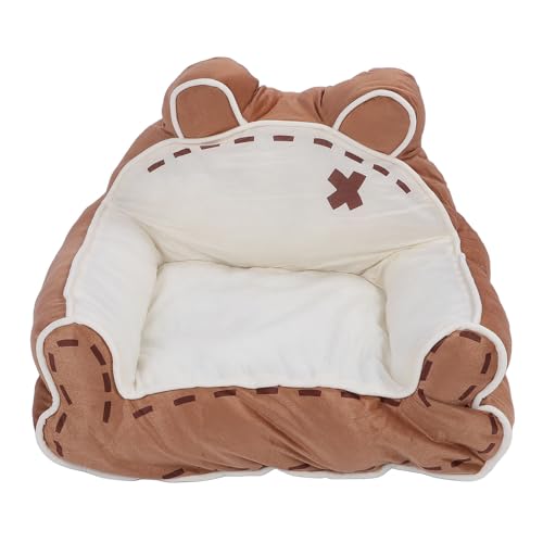 Yechiry Haustier-Couchbett, Warmes Waschbares Bequemes Niedliches Katzenbett Mit Rutschfester Unterseite, Flauschiges Hundebett | Katzenstuhl | Haustiermöbel für Katzen Hunde Yechiry Haustier-Couchbett, Warmes Waschbares Bequemes Niedliches Katzenbett Mit Rutschfester Unterseite, Flauschiges Hundebett | Katzenstuhl | Haustiermöbel für Katzen Hunde von Yechiry