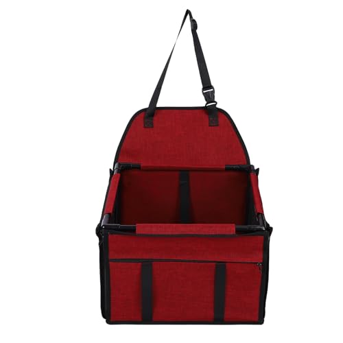 Yechiry Hundeautossitz, Oxford Stoff Wasserschutz Hundefustersitz, Faltbare Tragbare Haustier -Autositze, Haustierbett mit Großer Kapazität, Welpenträger, Sicherheitsstabil für Reisen, 39 X 39 X 27 Yechiry Hundeautossitz, Oxford Stoff Wasserschutz Hundefustersitz, Faltbare Tragbare Haustier -Autositze, Haustierbett mit Großer Kapazität, Welpenträger, Sicherheitsstabil für Reisen, 39 X 39 X 27 von Yechiry