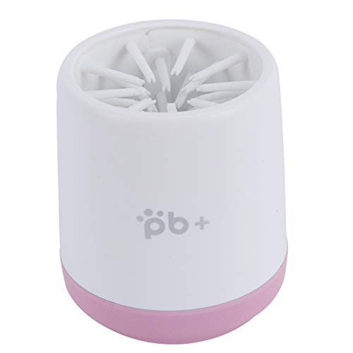 Yechiry Hundefußwaschmaschine, Haustierreiniger Tasse, Tragbare Schmutzentfernung Hundefuß -Waschmaschine mit Sauberer Tasse, Ideal für die Reinigung von Hundefüßen (PINK) von Yechiry