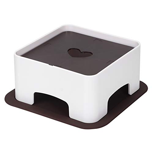 Yechiry Hundeschüsselstand, Erhöhter Ständer für Nahrung und Wasser, Verstellbare Katzenschalen Stehen, Katzen -Fütterungstisch, Plastikhochgang Pet Feeder für Kleine Mittelgroßen Großen Hund (S) von Yechiry