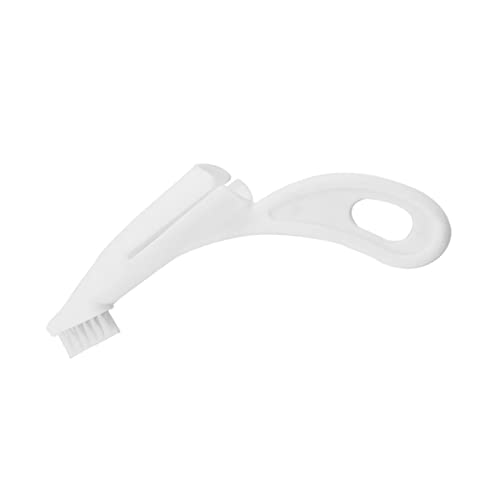 Yechiry Nylon Haustierzahnbürste | Fingerzahnbürste für Hunde | Katzenfingerzahnbürste | Hundefinger Zahnbürste | Haustierfingerbürste | Tierzahnbürste für Hunde und Katzen (White) von Yechiry