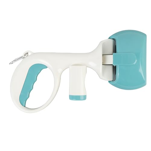 Yechiry Tragbarer Hundeabfall -Picker, Robuster Plastik -Haustierkacke Grabber Outdoor Pet Waste Picker Reinigungswerkzeug Zum Gehen, Camping, Picknick (Green) von Yechiry