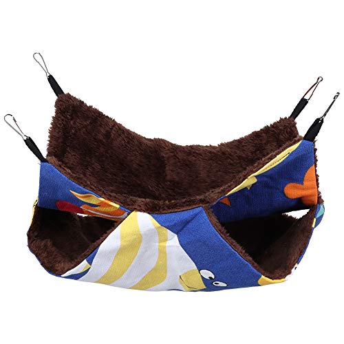 Yechiry Weiche Warme Haustier-Hamster-Hängematte, Hängebett, Schlafsack, Haustierdecke, Kleintier-Hängematte, Haustierkäfig-Hängematte für Mäuse, Ratten, Hamster, Meerschweinchen, Vögel Yechiry Weiche Warme Haustier-Hamster-Hängematte, Hängebett, Schlafsack, Haustierdecke, Kleintier-Hängematte, Haustierkäfig-Hängematte für Mäuse, Ratten, Hamster, Meerschweinchen, Vögel von Yechiry