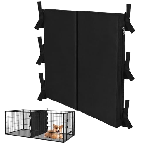 YeeBeny Trennwand für Hundekäfige, 16,9 x 16,5 cm, schwarz, dick, Trennwand für kleine Hundekäfige, Käfig nicht im Lieferumfang enthalten YeeBeny Trennwand für Hundekäfige, 16,9 x 16,5 cm, schwarz, dick, Trennwand für kleine Hundekäfige, Käfig nicht im Lieferumfang enthalten von YeeBeny