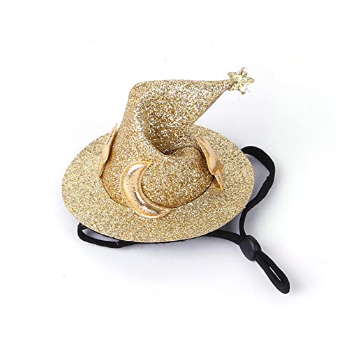 Yeeda Kleintier-Hut, Hamsterhüte mit magischem Aufkleber, verstellbarer Kinnriemen, dekorative Hüte für kleine Haustiere für Schlange, Hamster, Eidechse, Meerschweinchen von Yeeda