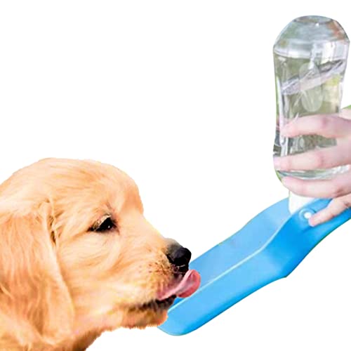 Yeeda Wasserflasche für Hunde – Faltbarer Hundenapfspender | 500 ml großes Fassungsvermögen Wasserdarm für Hunde Katzen Outdoor Spaziergänge Wandern Reisen Camping von Yeeda