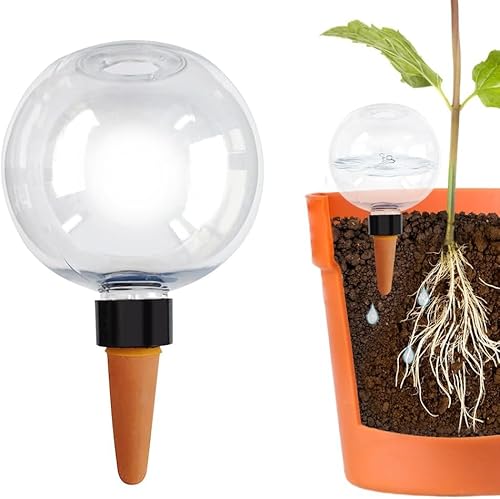 Yeehliny Pflanzen Bewässerungskugeln Automatische Pflanzenbewässerung Zwiebeln mit Tropfsystem Bewässerung Zimmerpflanzen Selbstbewässerung Gießkugeln für Zimmer, Balkon & Garten (1 Stück) von Yeehliny