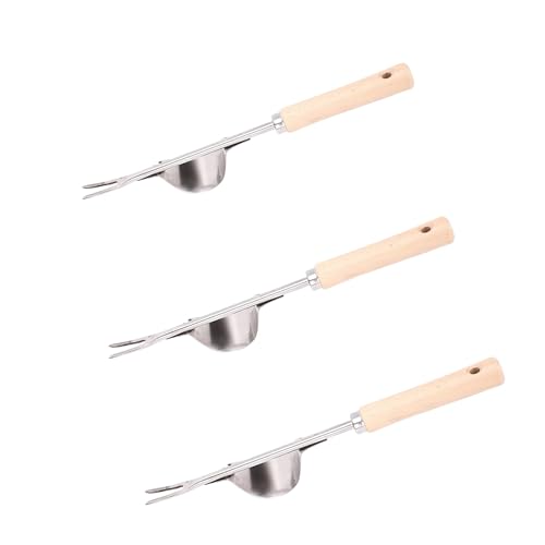 Yeehliny Unkrautstecher Weeder Edelstahl Wurzeljäter mit Holzgriff, Manueller Unkrautjäter Unkraut Entferner Gerät Löwenzahnstecher Hand Unkrautstecher für Garten Jäten, Umpflanzen, Entwurzeln (3PCS) Yeehliny Unkrautstecher Weeder Edelstahl Wurzeljäter mit Holzgriff, Manueller Unkrautjäter Unkraut Entferner Gerät Löwenzahnstecher Hand Unkrautstecher für Garten Jäten, Umpflanzen, Entwurzeln (3PCS) von Yeehliny