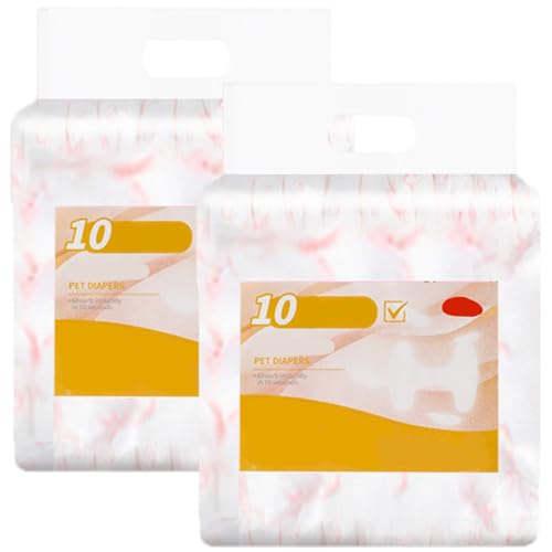 20pcs Einweghundwindeln weibliche Superabsorption verstellbare Hundewindeln für Inkontinenz, Training und Reisen, Zeitraum 20pcs Einweghundwindeln weibliche Superabsorption verstellbare Hundewindeln für Inkontinenz, Training und Reisen, Zeitraum von Yeory