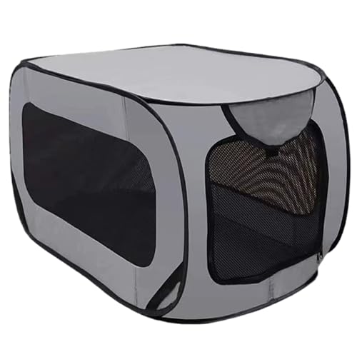Faltbare Hundekiste 37x20.9x20.9in 420 Oxford Fabric, tragbare Hundereisekiste, Haustierkäfig für kleine im Freien im Freien kleine mittelpaplerische Katze, Faltbarer Zwinger Faltbare Hundekiste 37x20.9x20.9in 420 Oxford Fabric, tragbare Hundereisekiste, Haustierkäfig für kleine im Freien im Freien kleine mittelpaplerische Katze, Faltbarer Zwinger von Yeory