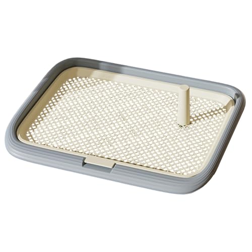 Hundeköpfchenschale, 18x13x2 Nicht-Schlupf-Mesh Hundedrüsenbox, Abnehmbarer Innenpolster-Pee-Pad-Halter für kleine und mittlere Haustier, Toilette Hundeköpfchenschale, 18x13x2 Nicht-Schlupf-Mesh Hundedrüsenbox, Abnehmbarer Innenpolster-Pee-Pad-Halter für kleine und mittlere Haustier, Toilette von Yeory