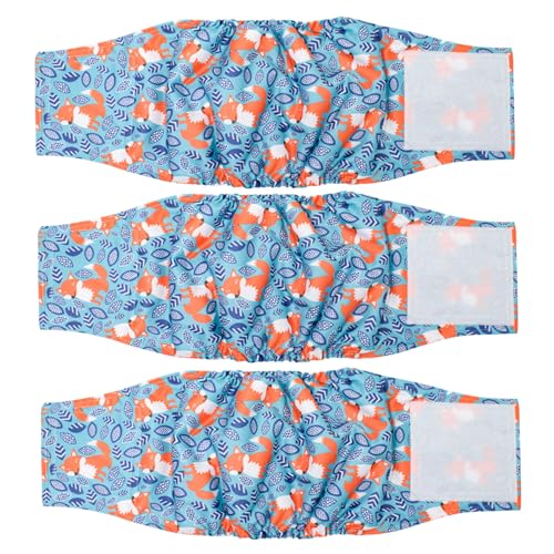 Yeory Männliche Hundetowen 3pcs Hund Windies Männlich, superabsorbierende Bauchbänder für Hunde, waschbare Hunde Windeln männlich leckeres Hunde Inkontinenz Wickel mit elastischer Kante Yeory Männliche Hundetowen 3pcs Hund Windies Männlich, superabsorbierende Bauchbänder für Hunde, waschbare Hunde Windeln männlich leckeres Hunde Inkontinenz Wickel mit elastischer Kante von Yeory
