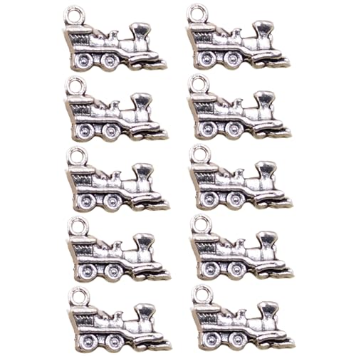 Yeory 10pcs Auto Charme Anhänger, antike Silberlegierung verschiedener Fahrzeugthema Charme für DIY -Schmuckherstellung und -basteln, Anhänger Yeory 10pcs Auto Charme Anhänger, antike Silberlegierung verschiedener Fahrzeugthema Charme für DIY -Schmuckherstellung und -basteln, Anhänger von Yeory