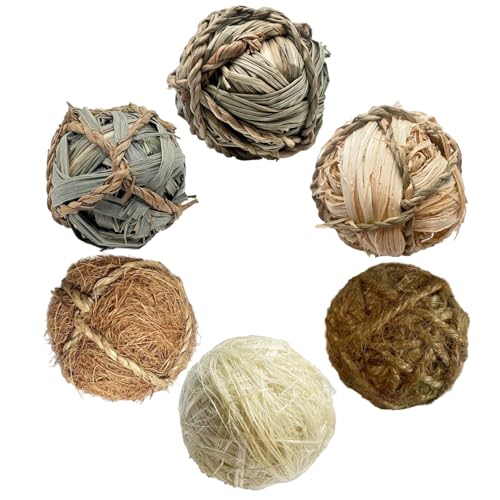 Yeory 6pcs Kaninchenkäse Kugeln Lustige Kaninchenkugel für Zähneschleifen, Nagen, beißend Mehrzweck-Kleintierspielzeug für Hasen, Meerschweinchen, Chinchilla, Chinchilla Ball Yeory 6pcs Kaninchenkäse Kugeln Lustige Kaninchenkugel für Zähneschleifen, Nagen, beißend Mehrzweck-Kleintierspielzeug für Hasen, Meerschweinchen, Chinchilla, Chinchilla Ball von Yeory