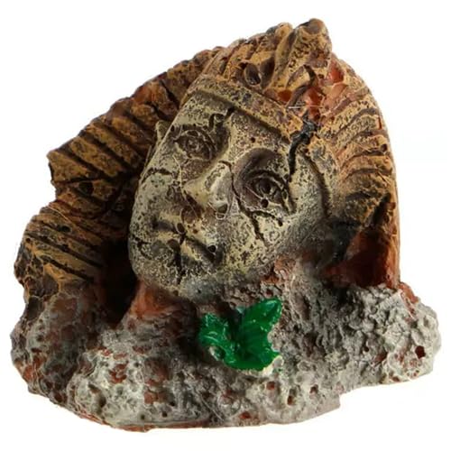 Yeory Aquariumdekorationen, harzägyptische Pharao -Pyramiden -Aquarium -Dekor -Ornamente, Fischtankdekoration Rockerie für Aquariumdekoration, Aquarium -Bubbler -Dekorationen geeignet Yeory Aquariumdekorationen, harzägyptische Pharao -Pyramiden -Aquarium -Dekor -Ornamente, Fischtankdekoration Rockerie für Aquariumdekoration, Aquarium -Bubbler -Dekorationen geeignet von Yeory