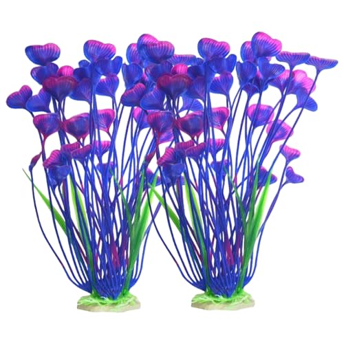 Yeory Aquariumpflanzen, 2pcs Aquarium Künstliche Kunststoffpflanzen, realistischer Fischtank, Plastik, 15, 75 x 3, 35 Fischtankdekorationen Yeory Aquariumpflanzen, 2pcs Aquarium Künstliche Kunststoffpflanzen, realistischer Fischtank, Plastik, 15, 75 x 3, 35 Fischtankdekorationen von Yeory