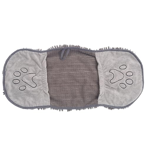 Yeory Hundehandtücher zum Abtrocknen von Hunden, Hundehandtuch 14x31, 5", Haustierpflegehandtuch, Mikrofaser-Trockenhandtuch für Hunde von Yeory