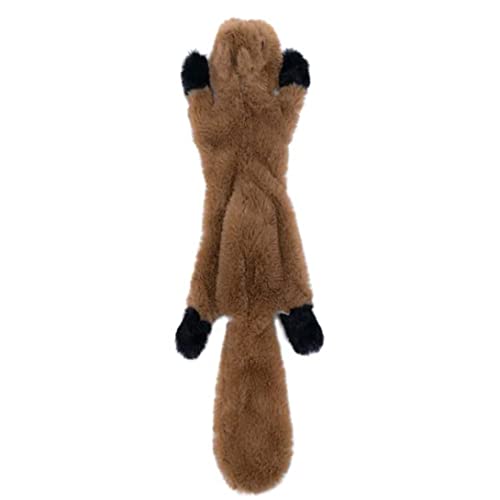 Yeory Hundeplüschspielzeug Haustier Quietsch Spielzeug Hundeplüschkäsespielzeug Eichhörnchen Welpe Haustier Spielzeug mit Füllung für kleine mittelgroße Hunde Yeory Hundeplüschspielzeug Haustier Quietsch Spielzeug Hundeplüschkäsespielzeug Eichhörnchen Welpe Haustier Spielzeug mit Füllung für kleine mittelgroße Hunde von Yeory