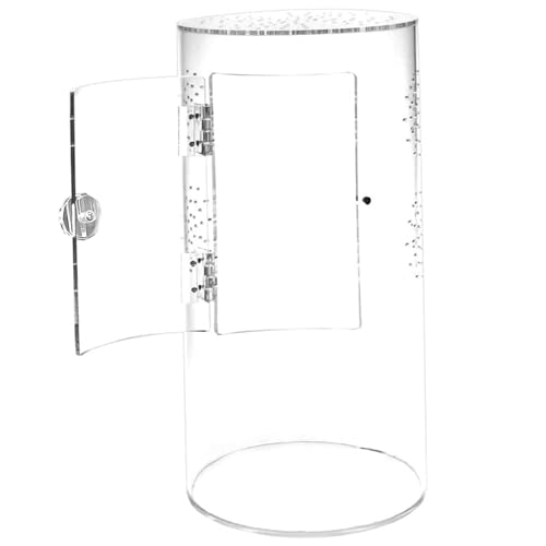 Yeory Sprungspinnengehäuse, vordere Öffnung Spinnen -Terrarium mit Kreuzbelüftung, wasserdichtes Acryl -Reptiliengehäuse Yeory Sprungspinnengehäuse, vordere Öffnung Spinnen -Terrarium mit Kreuzbelüftung, wasserdichtes Acryl -Reptiliengehäuse von Yeory