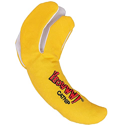YEOWWW! Geschältes Bananen-Katzenminze-Spielzeug für Katzen, gelb, 15,2 cm YEOWWW! Geschältes Bananen-Katzenminze-Spielzeug für Katzen, gelb, 15,2 cm von YEOWWW