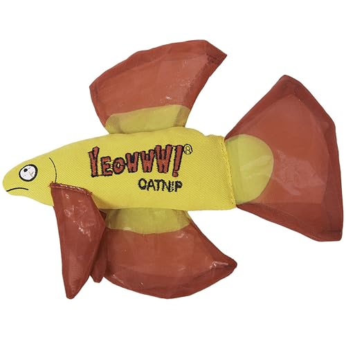 Yeowww! Mo Betta Fisch Katzenspielzeug - Gefüllt mit 100% Bio-Katzenminze - Langlebiges Katzenminze-Spielzeug in Fischform für Katzen und Kätzchen, interaktives Spielen und Üben - Premium Qualität Yeowww! Mo Betta Fisch Katzenspielzeug - Gefüllt mit 100% Bio-Katzenminze - Langlebiges Katzenminze-Spielzeug in Fischform für Katzen und Kätzchen, interaktives Spielen und Üben - Premium Qualität von Yeowww