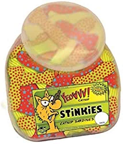 Yeowww YEOW012 Katzenspielzeug mit Katzenminze Fishbowl of Stinkies von YEOWWW