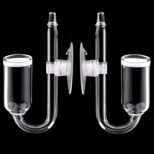 Yerleomit CO2 Diffusor Aquarium mit 2 Saugnapf, 20mm CO2 Aquarium Diffusor CO2 Diffusor für Aquarium Pflanzen Tank Zubehör Bepflanzte Aquarien Yerleomit CO2 Diffusor Aquarium mit 2 Saugnapf, 20mm CO2 Aquarium Diffusor CO2 Diffusor für Aquarium Pflanzen Tank Zubehör Bepflanzte Aquarien von Yerleomit