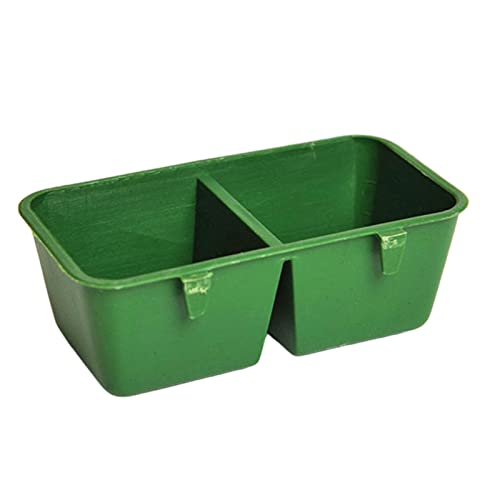 Bird up for e Kunststoff 2 Ups Wasserfutter Futter zum Füttern von Yeselino