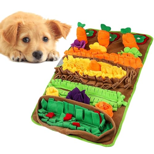 Plüsch-Matte für Hunde mit langsamer Fütterung, waschbar, Puzzlematte, Hundetrainingsmatten, Haustier-Indoor-Unterhaltungsspielzeug, Indoor-Aktivitätsspielzeug von Yfenglhiry