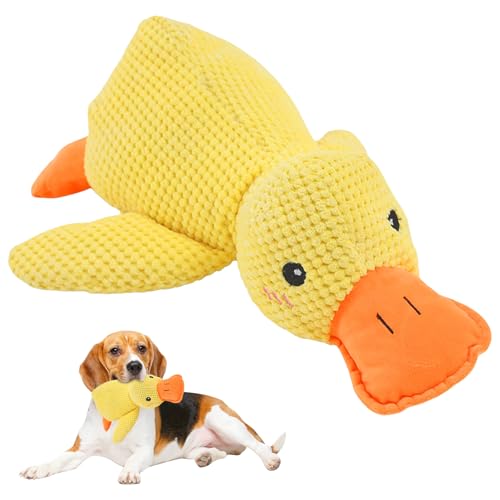 Yhjxly Ente Hundespielzeug, Quack-Quack Duck Dog Toy,32cm Kuscheltier Ente, Anti Stress Spielzeug für Kleine Hund, für Welpen Kreatives Plüsch Hundespielzeug Weiches Kissen Yhjxly Ente Hundespielzeug, Quack-Quack Duck Dog Toy,32cm Kuscheltier Ente, Anti Stress Spielzeug für Kleine Hund, für Welpen Kreatives Plüsch Hundespielzeug Weiches Kissen von Yhjxly