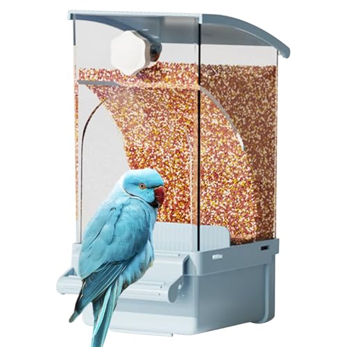 Automatischer Vogelfutterleiter | Vogelfutterspender Haustierbedarf | Käfigzubehör Snackspender | Finch Shotet Consumer Parrot Cockatiel Cockatus Bündelung für kleine und mittelgroße Vögel Automatischer Vogelfutterleiter | Vogelfutterspender Haustierbedarf | Käfigzubehör Snackspender | Finch Shotet Consumer Parrot Cockatiel Cockatus Bündelung für kleine und mittelgroße Vögel von Yhsioaklo