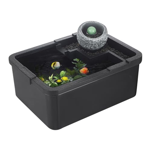 Fischtank | Schreibtisch Aquarium | Betta Aquarium | Antikes Hydroponik Beleuchtung Aquarium Mit USB Pumpe Für Betta Quallen Aquaponik Schlafzimmer Krankenhaus Fischtank | Schreibtisch Aquarium | Betta Aquarium | Antikes Hydroponik Beleuchtung Aquarium Mit USB Pumpe Für Betta Quallen Aquaponik Schlafzimmer Krankenhaus von Yhsioaklo