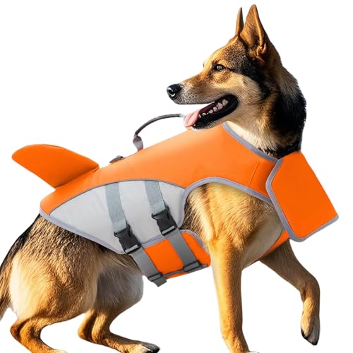 Hunde Sicherheitsweste | Hundés-Schwimmweste | Sicherheitsweste für Haustiere | Haustier Schwimmlebensweste mit Rettungsgriff - Offenes Wasser mittelgroße große Training Sicherheitskleidung Verst Hunde Sicherheitsweste | Hundés-Schwimmweste | Sicherheitsweste für Haustiere | Haustier Schwimmlebensweste mit Rettungsgriff - Offenes Wasser mittelgroße große Training Sicherheitskleidung Verst von Yhsioaklo