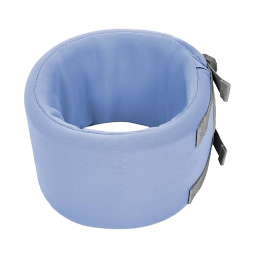 Hundekegelhalsband, verstellbar, leicht, zur Genesung von Haustieren, aufblasbarer Genesungskegel, faltbare Wundpflege, verhindert, dass Haustiere Stiche berühren, sichtbare Wickel für mittelgroße und von Yhsioaklo