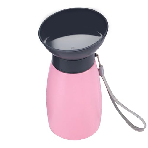 Hundewasserflasche | 600 ml lecksicheres Haustier-Trinkspender mit schrägen Hals für Hunde und Katzen | Tragbarer Wasserbehälter für Gehen, Reisen, Wandern, Camping, Park, Auto, Straßenfahrten Hundewasserflasche | 600 ml lecksicheres Haustier-Trinkspender mit schrägen Hals für Hunde und Katzen | Tragbarer Wasserbehälter für Gehen, Reisen, Wandern, Camping, Park, Auto, Straßenfahrten von Yhsioaklo