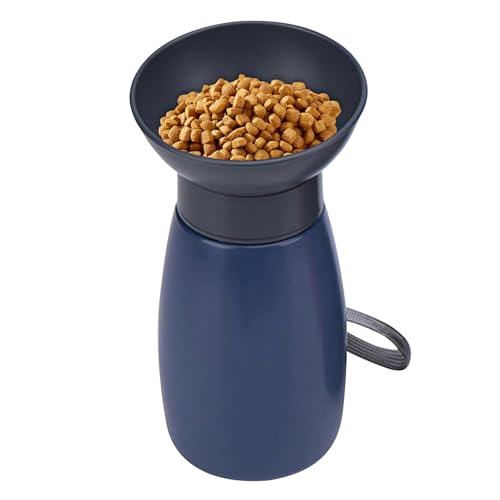 Hundewasserflasche | 600 ml lecksicheres Haustier-Trinkspender mit schrägen Hals für Hunde und Katzen | Tragbarer Wasserbehälter für Gehen, Reisen, Wandern, Camping, Park, Auto, Straßenfahrten Hundewasserflasche | 600 ml lecksicheres Haustier-Trinkspender mit schrägen Hals für Hunde und Katzen | Tragbarer Wasserbehälter für Gehen, Reisen, Wandern, Camping, Park, Auto, Straßenfahrten von Yhsioaklo
