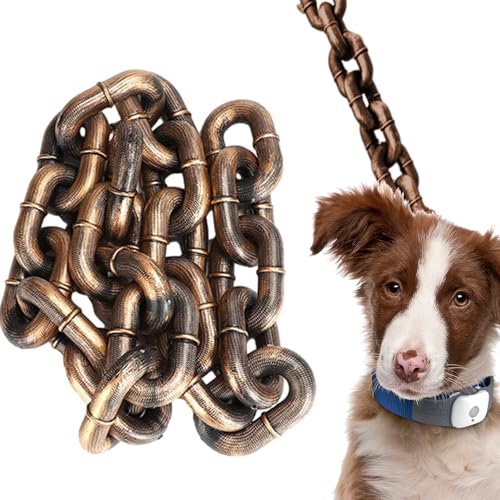 Kettenleine für Hunde, Kettenleine für große Hunde – große Kette für Welpen aus Seil für Hunde, 2 m – stoßabsorbierende Hundeleine, Hausleinen Kettenleine für Hunde, Kettenleine für große Hunde – große Kette für Welpen aus Seil für Hunde, 2 m – stoßabsorbierende Hundeleine, Hausleinen von Yhsioaklo
