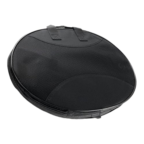 Tragetasche für Katzen, tragbare Netz-Tragetasche für Katzen und kleine Hunde, faltbar, atmungsaktiv, Oxford-Stoff, Reisehandtasche für Outdoor-Wandern, Autofahrten und Tierarztbesuche (schwarz) von Yhsioaklo