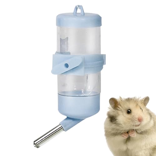 Tropffreie Katzen-Wasserflasche, auslaufsicherer Hängespender, Zubehör für kleine Haustiere, einfach zu montierende Trinkflaschen für Hamster, Rennmäuse, Igel, Kätzchen | Verschüttetes Design für Tropffreie Katzen-Wasserflasche, auslaufsicherer Hängespender, Zubehör für kleine Haustiere, einfach zu montierende Trinkflaschen für Hamster, Rennmäuse, Igel, Kätzchen | Verschüttetes Design für von Yhsioaklo