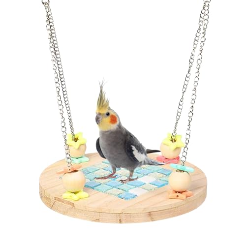 Vogel-Hängematte, Vogelhängematte mit Kühlkissen, abnehmbare Bettschaukel, Hängematte, Vogelkäfig, Hängematten-Schaukel-Hängebett, bissfestes Käfigspielzeug für Kanarienvögel, Nymphensittiche, Ruhen Vogel-Hängematte, Vogelhängematte mit Kühlkissen, abnehmbare Bettschaukel, Hängematte, Vogelkäfig, Hängematten-Schaukel-Hängebett, bissfestes Käfigspielzeug für Kanarienvögel, Nymphensittiche, Ruhen von Yhsioaklo