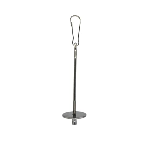 Vogelfutterleiter - Apfelfruchtspieß, behandelt | Langlebiger Stahl -Lebensmittelhalter, Blocke Cockatiel SALAKEET FORSAGING -Spielzeug, Käfighänge -Accessoire, einfaches sauberes Design für von Yhsioaklo