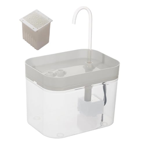Yhsioaklo Auto Cat Water Fountain, Ultra Stille | Haustier-Trinkbrunnen Mit Ruhiger Pumpe, Spender Für Kleine Katzen Und Hunde, Ersatzfilter | Niedriger Bewässerung Für Welpen Und Kleines Kätz Yhsioaklo Auto Cat Water Fountain, Ultra Stille | Haustier-Trinkbrunnen Mit Ruhiger Pumpe, Spender Für Kleine Katzen Und Hunde, Ersatzfilter | Niedriger Bewässerung Für Welpen Und Kleines Kätz von Yhsioaklo