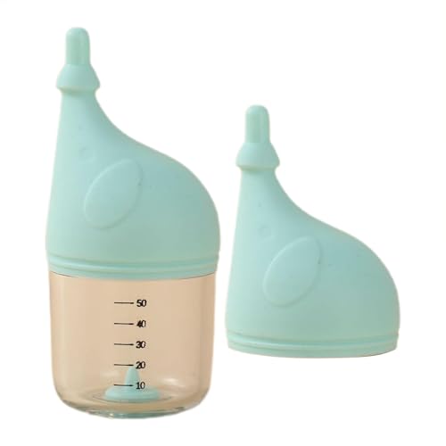 Yhsioaklo Futterflasche für Kätzchen, Elefantenform für Kätzchen, Milch-Futterspender für Welpen, Haustier-Nippel, Futterzubehör für Tierliebhaber von Yhsioaklo